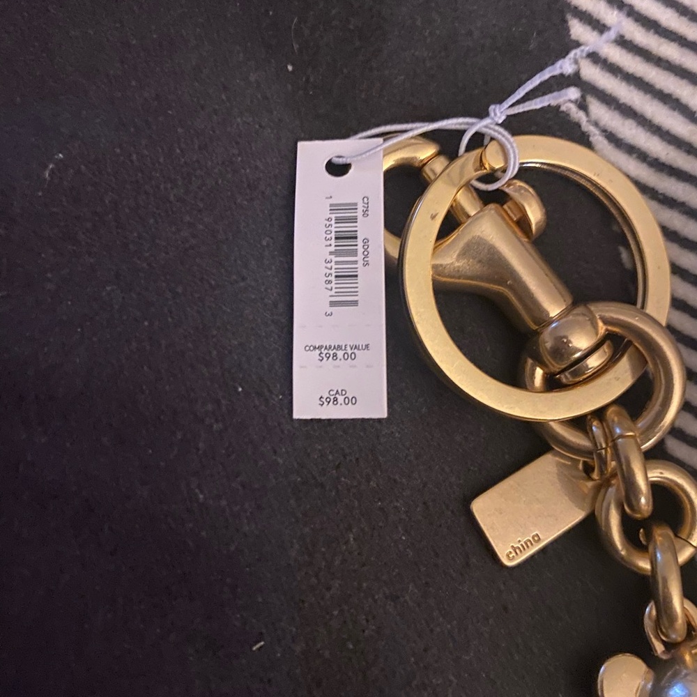 Coach Limited edition Valentine’s bear keychain